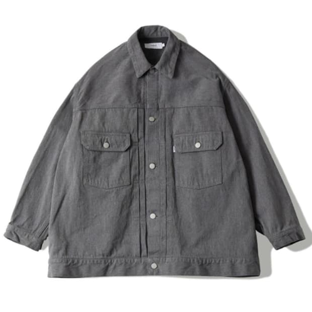 그라프페이퍼 컬러패스트 데님 블루종 2