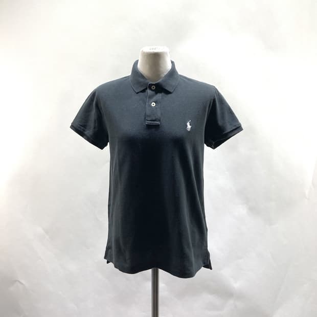 폴로랄프로렌 여성카라반팔티셔츠 블랙 S