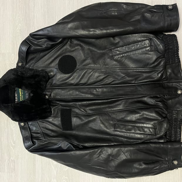 양가죽 빈티지 봄버자켓 100