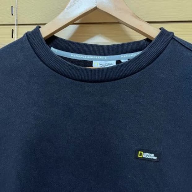 내셔널지오그래픽 남성 라운드맨투맨티셔츠 L사이즈
