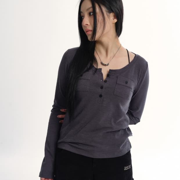 애즈온 ATLANTA POCKET TEE