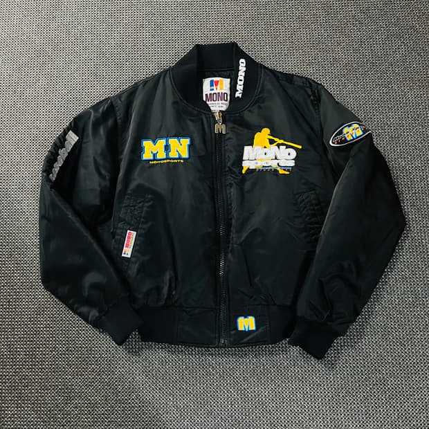 90s vintage mono 올드스쿨 야구잠바