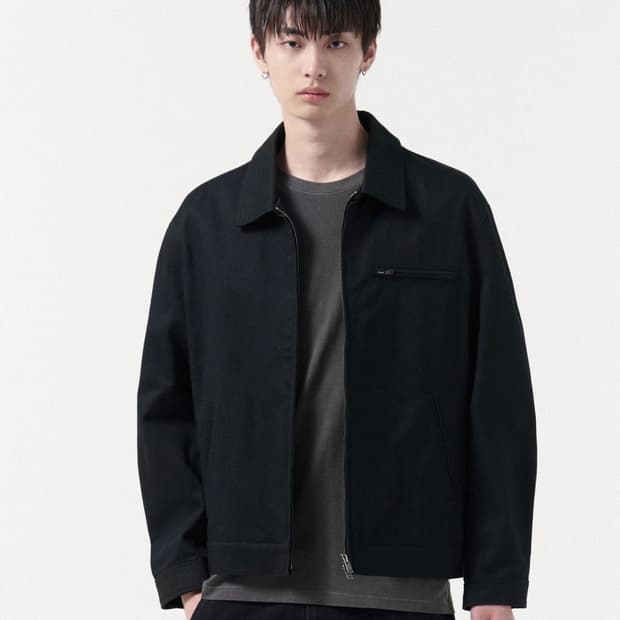 무신사스탠다드 헤비웨이트 CP 워크자켓 블랙 XL