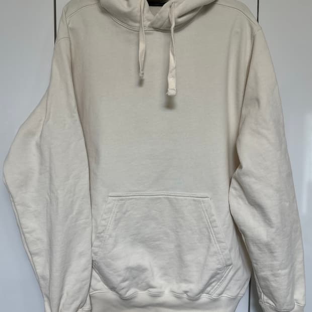 MSGM 아이보리 후드티 남여공용