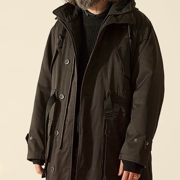 유니폼 브릿지 1947 장진호 피쉬테일 파카 블랙