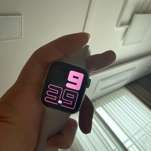 애플워치 se2 40mm 스타라이트 배터리성능 80