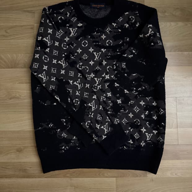 루이비통 모노그램 디스트레드 니트 L