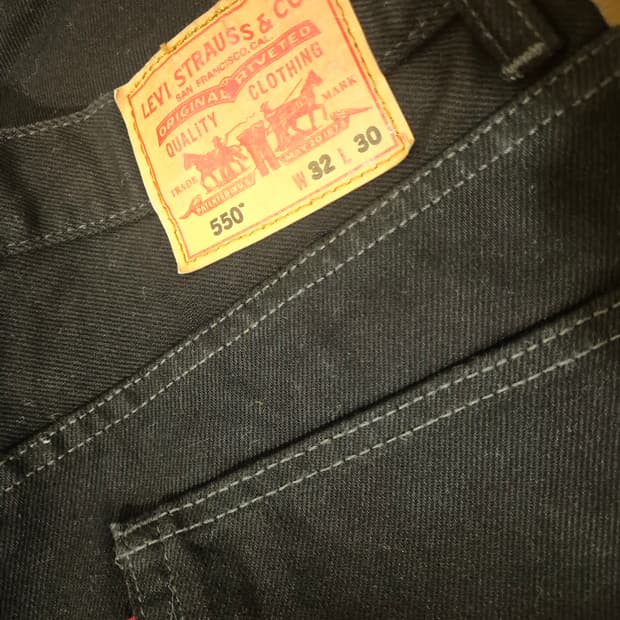 리바이스 550 데님