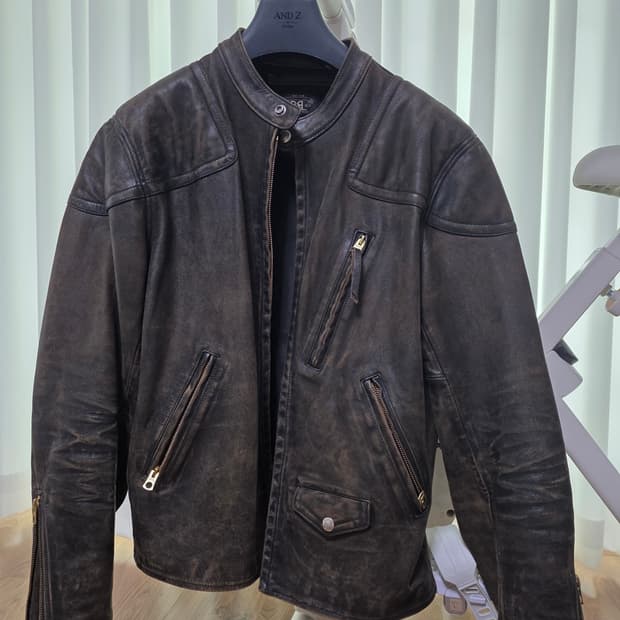 RRL 슬림핏 모토 자켓 판매합니다