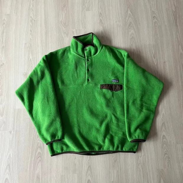 파타고니아 신칠라 라임그린 M size