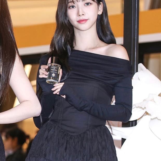 (카리나,로제 착용) 낫유어로즈 릴리드레스 s