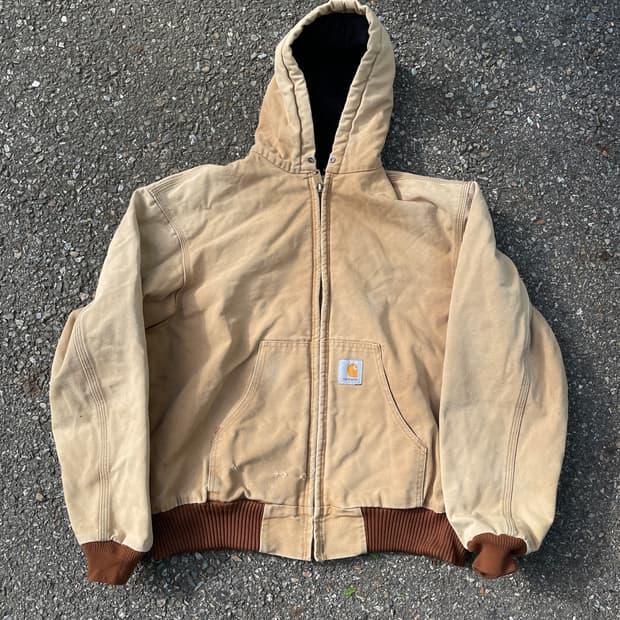 90s 칼하트 j04 엑티브 자켓 브라운 XL 105