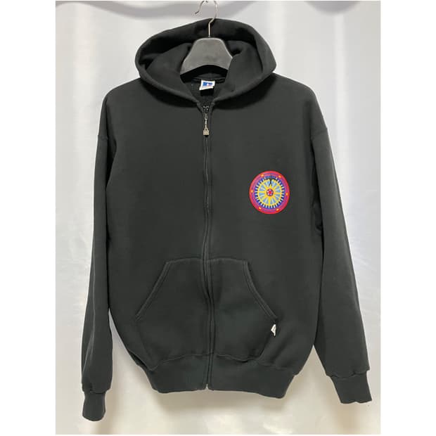 [D.O Vtg] 90s 러셀 50/50 후드 집업 블랙(L)