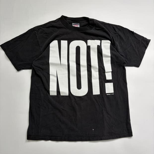 90s Not! Tee (black)