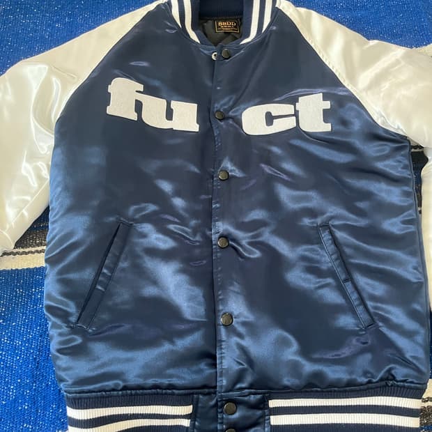Fuct 사틴 스타디움자켓