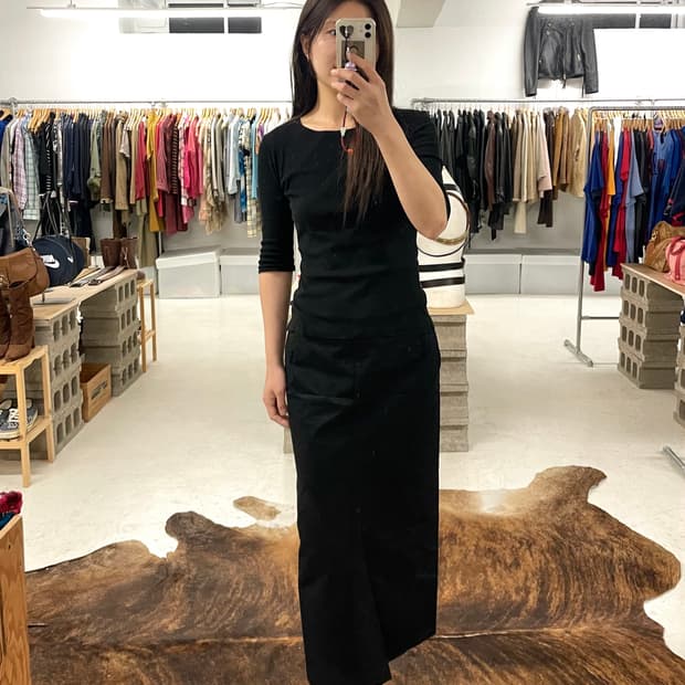 YOHJI YAMAMOTO long skirt 요지 야마모토 스커트