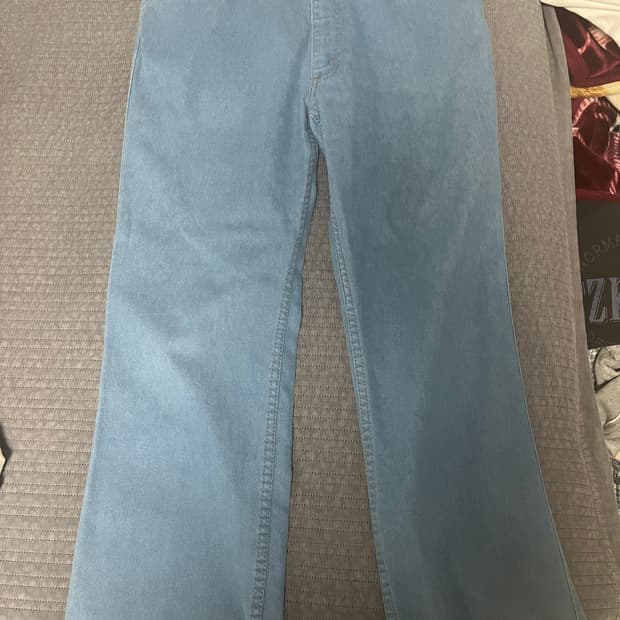 70s LEVI’S FOR MEN Flare Denim Pants (36