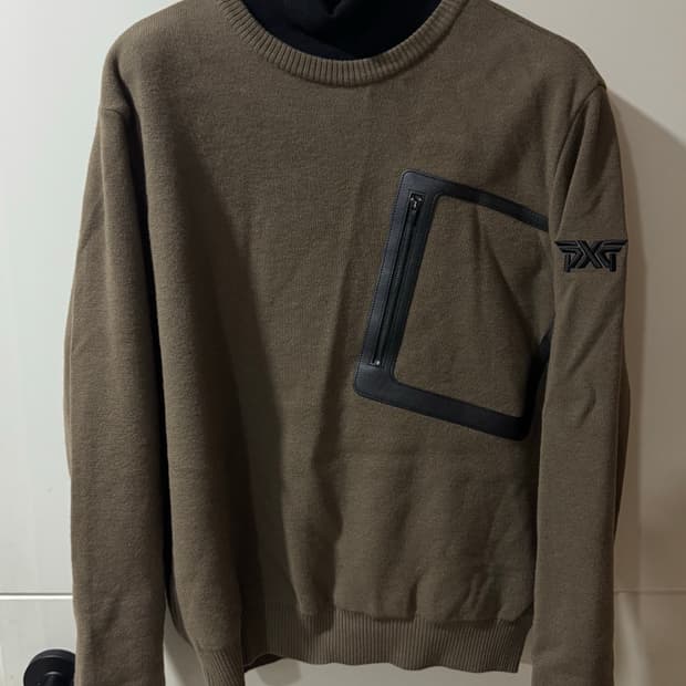 PXG 남성 골프 방풍 스웨터 니트 100