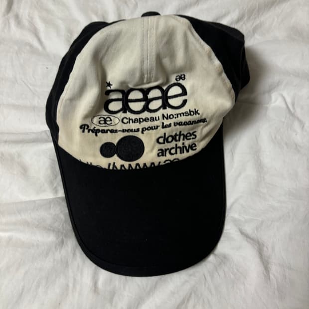 에이에이 Web Logo Mesh Cap [Black]