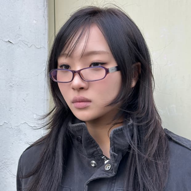 00s 빈티지 실버 디젤 안경