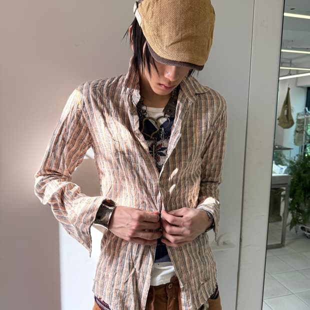 rattan hunting cap