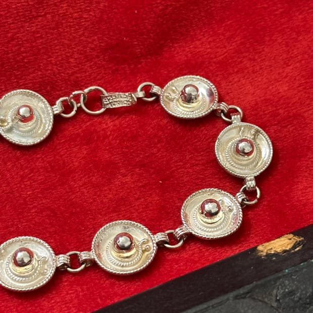 Vintage Mexican 925 Sterling Silver Somb