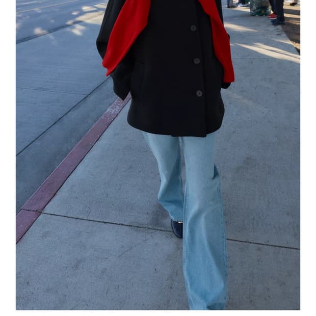 자라 하이넥 울 쇼트 코트