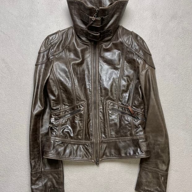 빈티지 가죽자켓 (남성-여성)