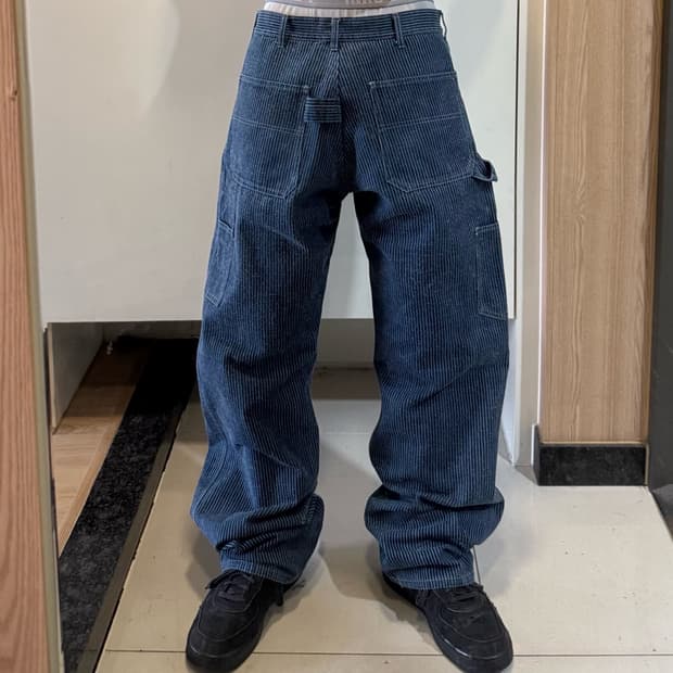 요지야마모토 히코리 카펜터 팬츠