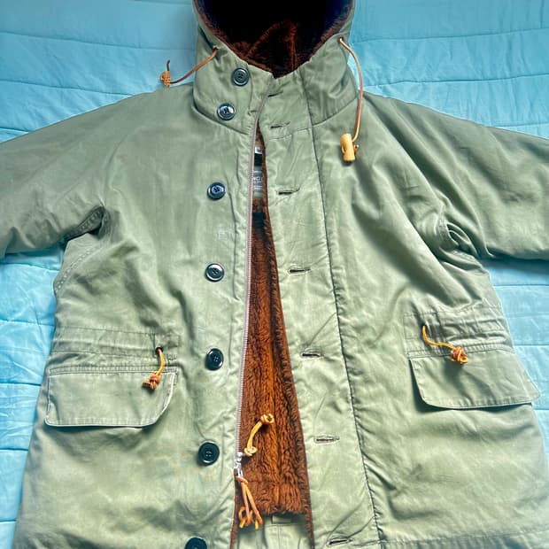 모니탈리 / 밀리터리 N-2 덱 파카 / 38 (100)