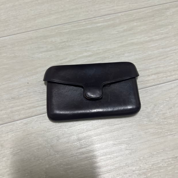 일부세토 카드지갑 다크브라운