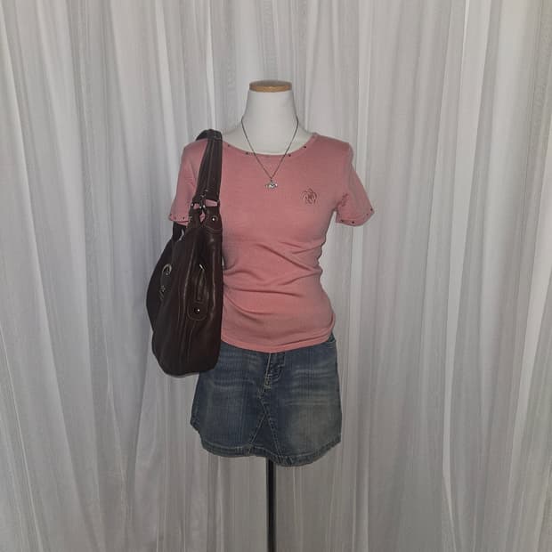 CLATHAS y2k 젬스톤 스트로베리🍓 니트