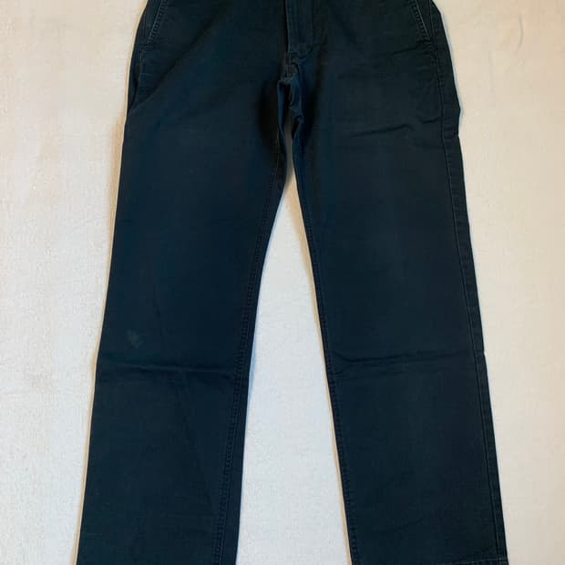 갭 GAP KHAKIS 00s 클래식핏 치노팬츠 블랙 81x81