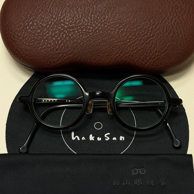 하쿠산메가네 백산안경 Round Classic