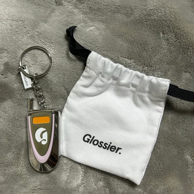 글로시에 LA 한정 키링