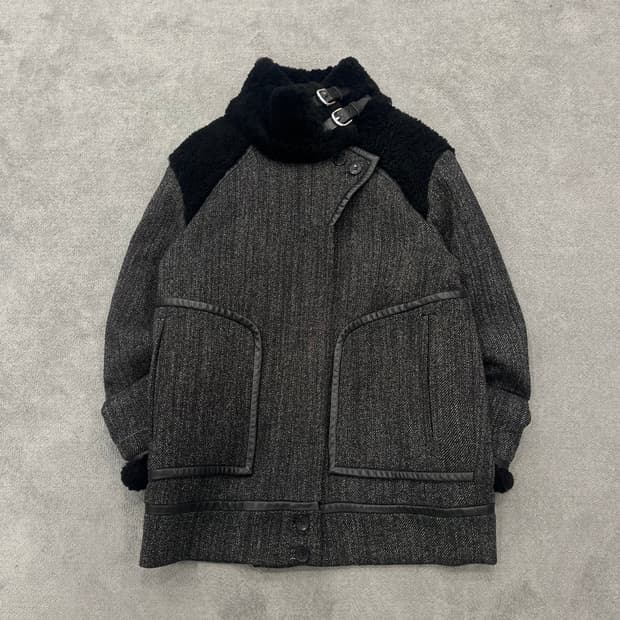 38 IRO 이로 양모 무스탕