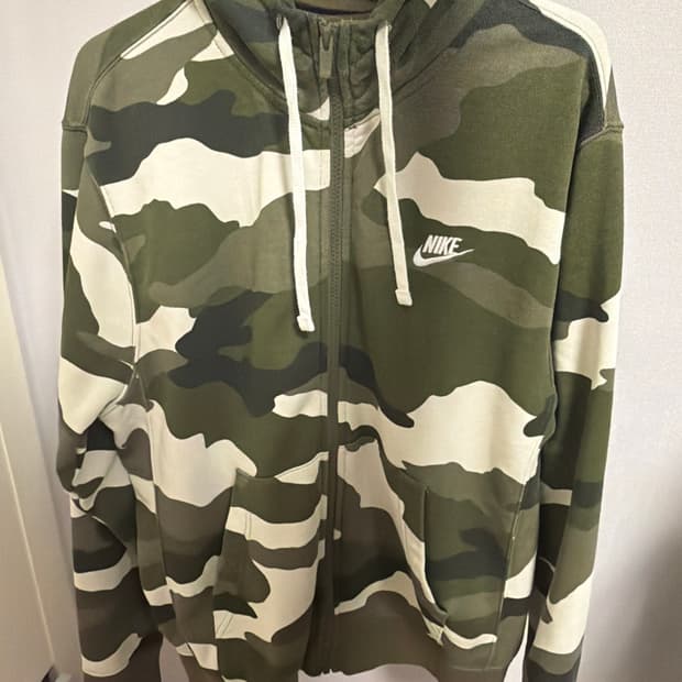 나이키 카모 후드집업