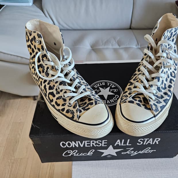 와코마리아 컨버스 올스타 레오파드