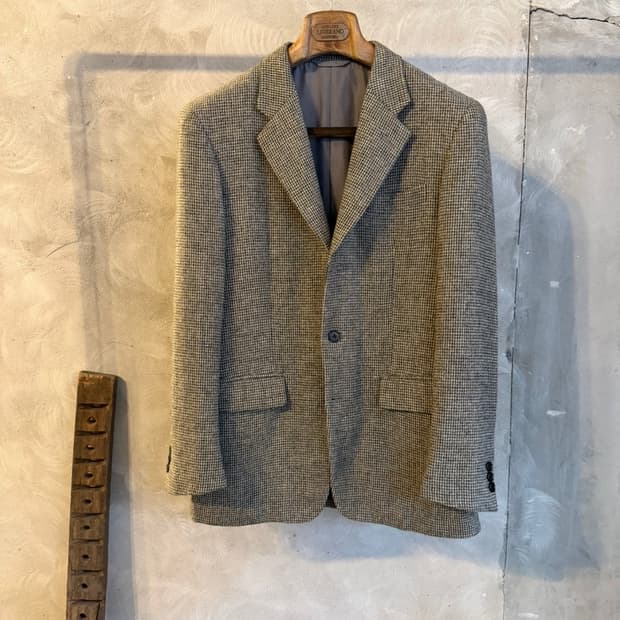 SHIPS 스코티쉬 트위즈 테일러드 자켓 100