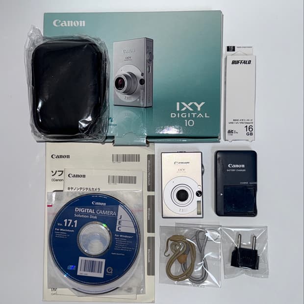 [풀박스!] 캐논 익시 ixy 10 (익서스 ixus 70) 실버 디카