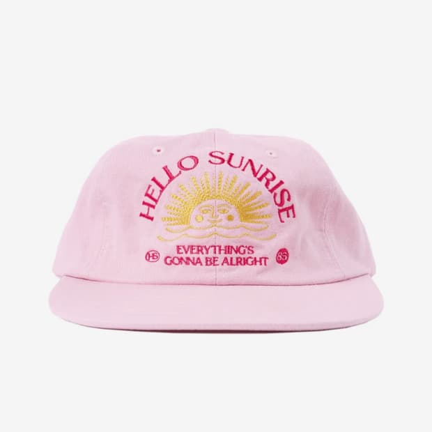 헬로선라이즈 Washed Two Tone cap 핑크