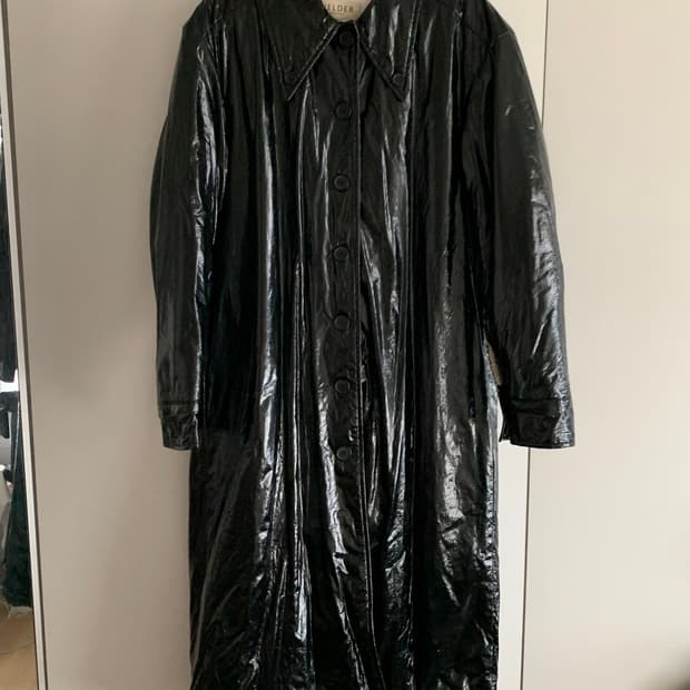 헬더 시어링 롱 코트