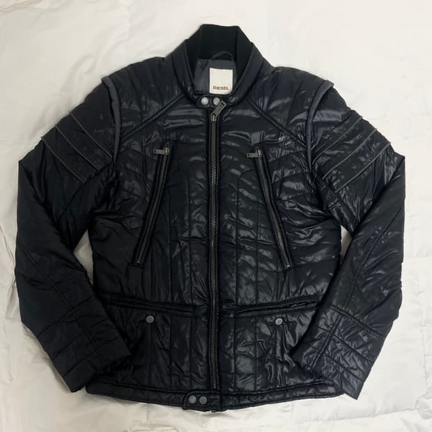 Diesel chain glam78 2000s 해체주의  자켓