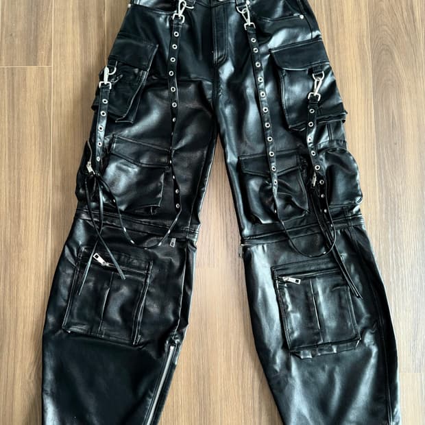 BADBLOOD Leather pants