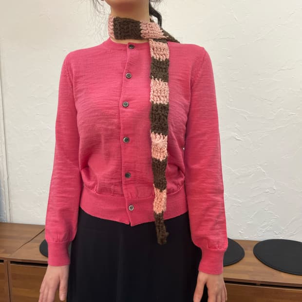 꼼데가르송 AD2018 울 니트 가디건