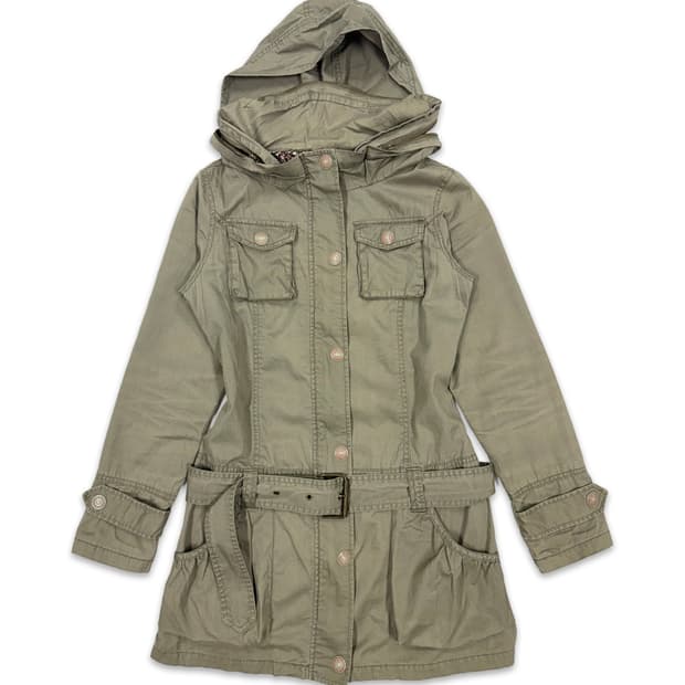 빈티지 Von Dutch 카고 포켓 미니 원피스 자켓