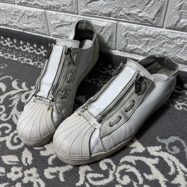 Y-3 X Adidas 더블 짚 쉘 스니커즈