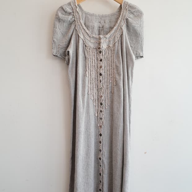 TSUMORI CHISATO 츠모리 치사토 플리츠 원피스