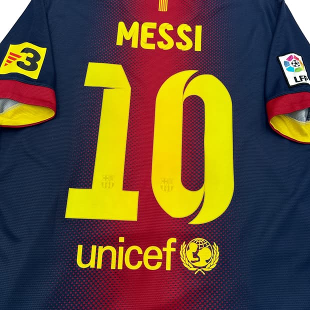 나이키 12-13 FC 바르셀로나 홈 리그킷 리오넬 메시
