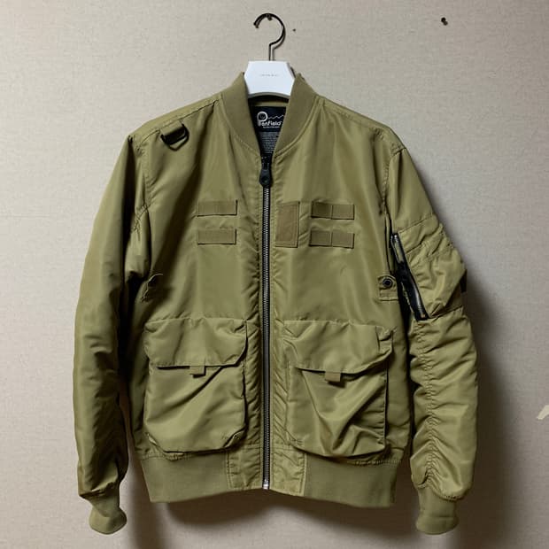펜필드 유틸리티 플라이트 자켓 L